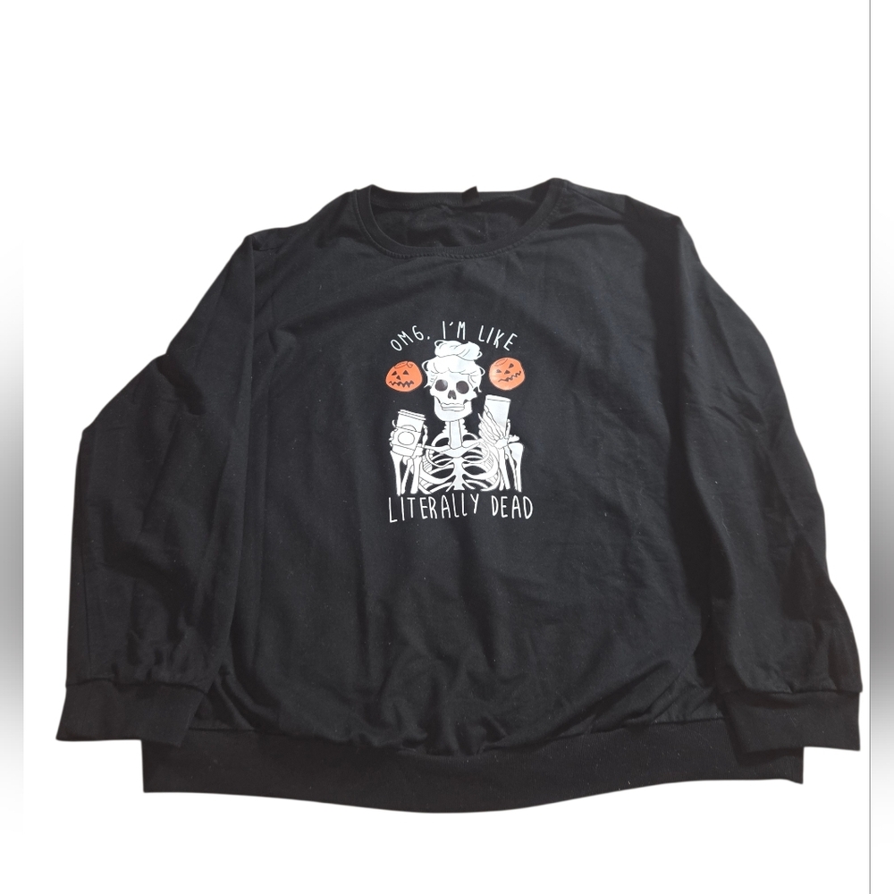 Skeleton‎ Sweatshirt - Picture 3 of 4